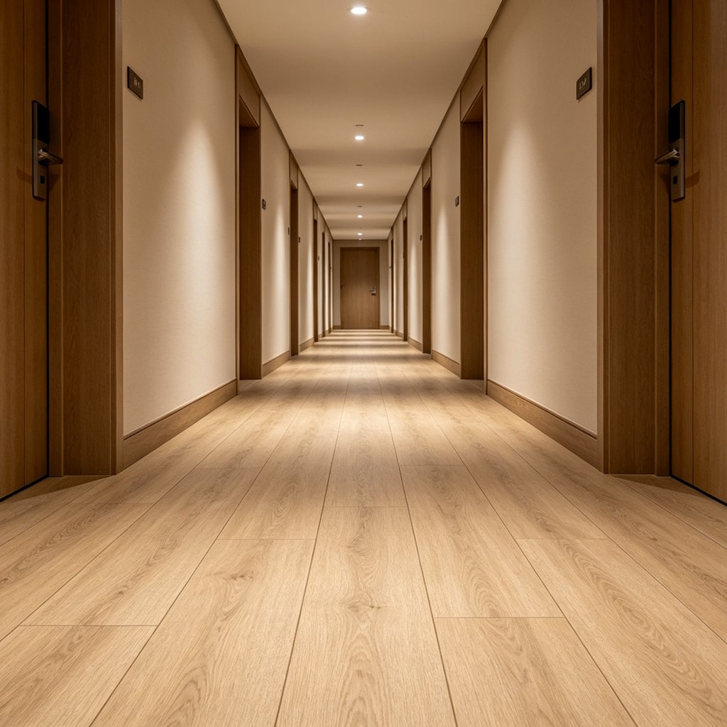 Loose Lay corridor 5.0mm oak grain flooring